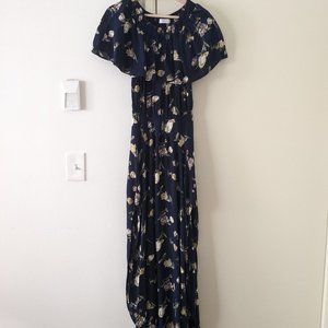 Flynn Skye Floral Dress Off Shoulder Maxi Dress